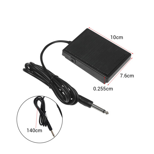 Universal Sustain Pedal with 6.35mm Plug 2