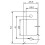Deadbolt Strike Plate Large Hole Narrow Edge 1 Piece Silver 8