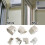 PVC air conditioner line cover end cap 4