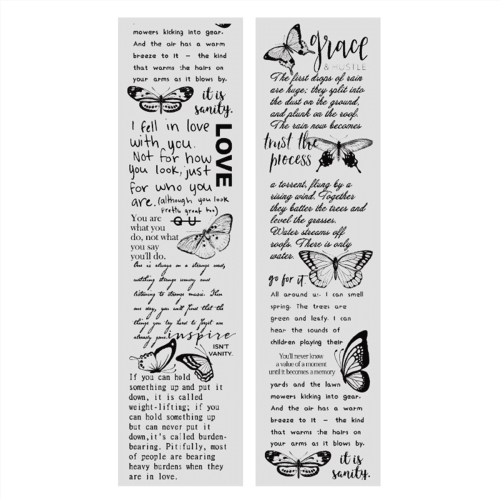 Retro Engelse alfabet decoratieve tape DIY1 rol 2