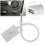 Audio Jack til USB-konverter 3,5 mm hvid adapter 2-pak 2