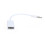 Audio Jack til USB-konverter 3,5 mm hvid adapter 2-pak 6