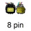 Waterproof Electrical Car Plug Connector 3-16 Pin 4
