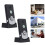 LSASHOP Wireless Intercom Unit Black 2 Pack 7