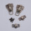 Retro box latches with padlock hole 2 pcs 4