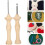 Punch Needle Embroidery Kit with Beech Handle 2 pcs 4