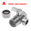 Alloy Kitchen Faucet Adapter Splitter Diverter Valve 2