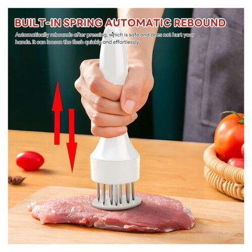 Meat Tenderizer Tool Stainless Steel 2-Sided 2