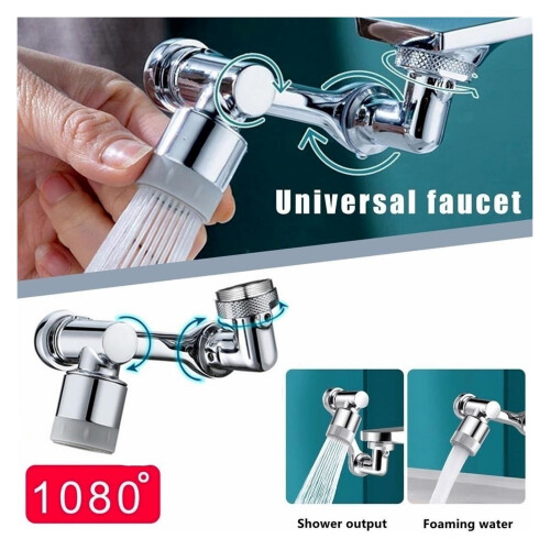 Kitchen faucet extender aerator with 1080 rotation 1
