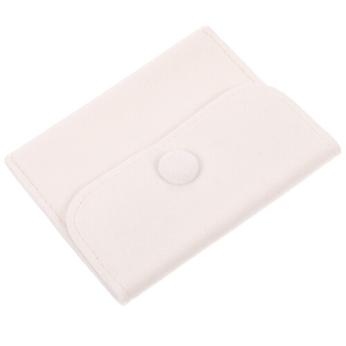 Jewelry Bag Flannelette Small Gift Pouch with Snap Button 1