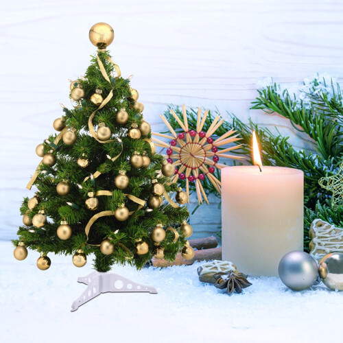 Metal Christmas Tree Stand 15cm Folding Base 1