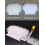 Ostrich feather trim ribbon black white multicolor 1m 6