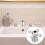 Faucet Knob Handle Cross-Arm Universal Replacement 5 Pcs 4