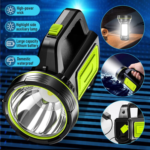 LED Flashlight Rechargeable Super Bright 1000 Lumens 1