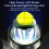 LED Flashlight Rechargeable Super Bright 1000 Lumens 3
