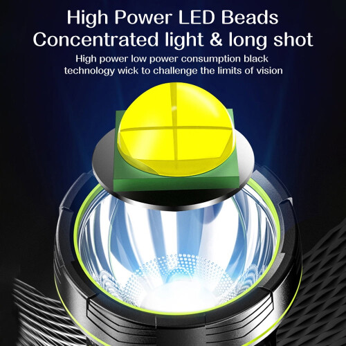 LED Flashlight Rechargeable Super Bright 1000 Lumens 2