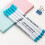 Water-Soluble Fabric Marker Pen 3 pcs blue 5