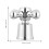 Faucet Knob Handle Cross-Arm Universal Replacement 5 Pcs 3