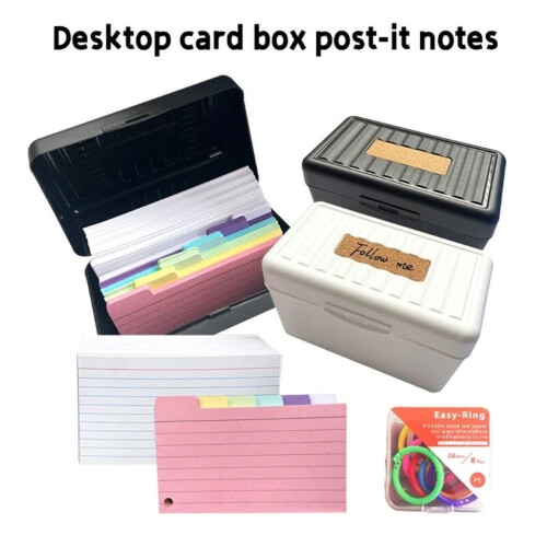 Colored Index Cards 3x5 Inches Tabbed Ruled 200 Sheets 1