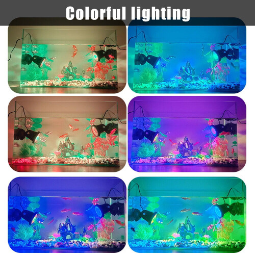 MDHAND Submersible RGB Pond Lights IP68 4-pack with Remote 1