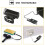 USB Rechargeable LED Bike Light Set - Waterproof 3