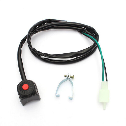 Διακόπτης Kill Motocycle Κουμπί Κόρνας Universal Quad ATV Moped 2