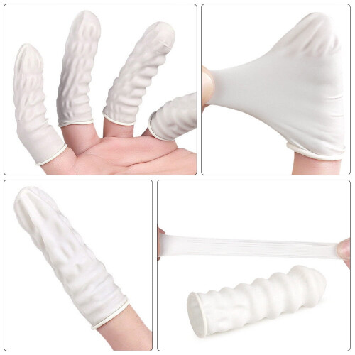 Latex Finger Cots Anti-static Protective Cover 1 Set 1