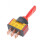 Interruptor basculante SPST iluminado en rojo de 12 V CC 3