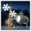 LED snowflake light projector outdoor Christmas decoration 3