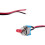 Interrupteur à bascule SPST précâblé en métal, lot de 5, 12 V CC 8