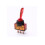 Interruptor basculante SPST iluminado en rojo de 12 V CC 6