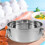 Masteelf stainless steel flan mold with lid 6