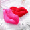 Masteelf lip-shaped plush throw pillows 2 pcs 6