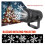 LED snowflake light projector outdoor Christmas decoration 4