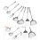Masteelf stainless steel kitchen utensil set 7 pieces 3