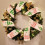 Christmas fabric ribbon snowflake plaid 25m 4