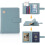 Passport Holder with RFID Blocking and Card Slots Moss Green 2