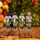 Christmas Nutcracker Ornament Wooden Soldier Set 4pcs 5