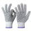 Halkfria arbetshandskar PVC-belagda stickade 1 par 2