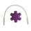 Audio Splitter Jack Snowflake Shape 3.5mm 5-Way 2
