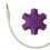 Audio Splitter Jack Snowflake Shape 3.5mm 5-Way 3