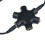 Stereo Audio Splitter Jack 3.5mm Snowflake Shape 5-Way 5