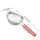 Stainless Steel Flour Sieve with Long Handle 10cm 2-Layer 3