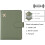 Passport Holder RFID Blocking Moss Green 4