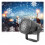 LED snowflake light projector outdoor Christmas decoration 6
