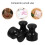 Seal Stamp Set with Handle and Ink Pad 3 pcs 4