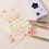 Rainbow Highlighter Gel Pen 1.0mm 4pcs 6