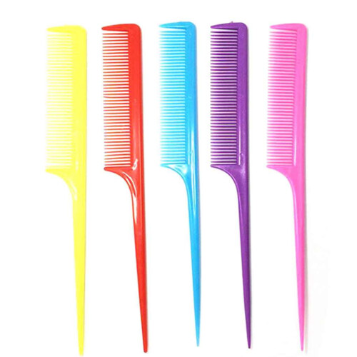Set de perii de salon cu piepteni de păr Pure Color, 10 buc. 2