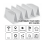Carduri NFC goale reinscriptibile 100 buc 504 octeți 5