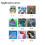 Posca marker waterproof permanent sky blue PC-3M 4